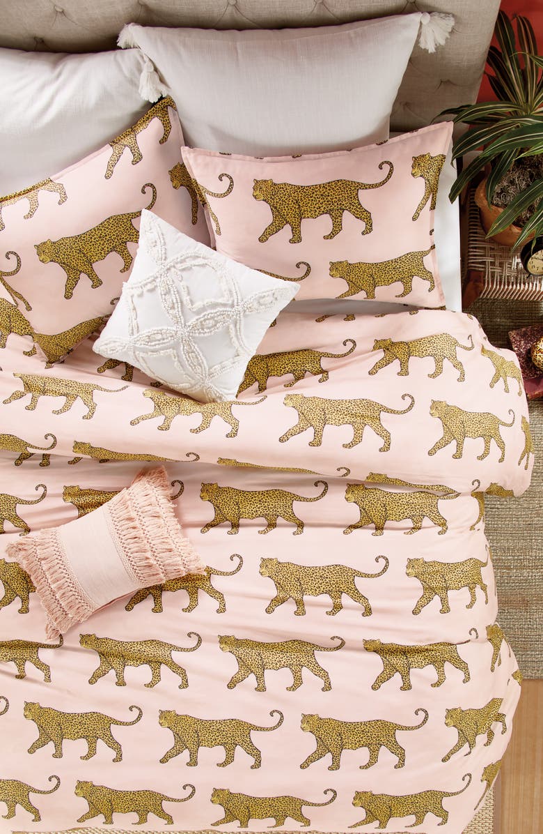 Peri Home Catwalk Leopard Comforter & Sham Set, Alternate, color,