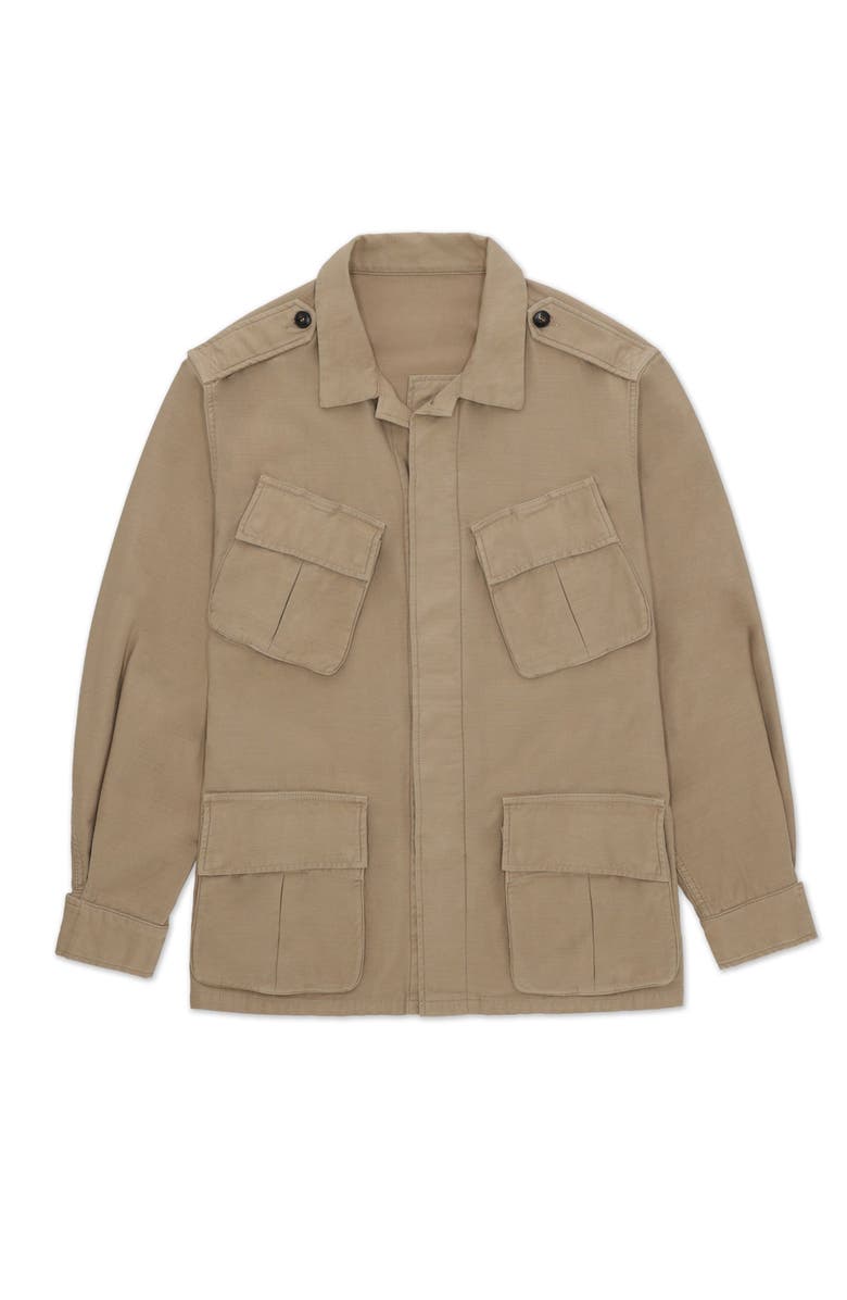 Fortela Jungle Cotton Pocket Jacket, Main, color, Camel