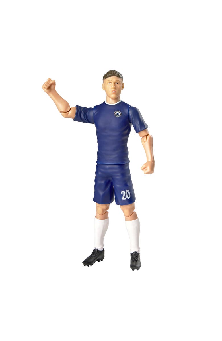 Banbo Toys SOCKERS Chelsea F.C. Cole Palmer 8" Collectible Soccer Action Figure, Alternate, color, Blue