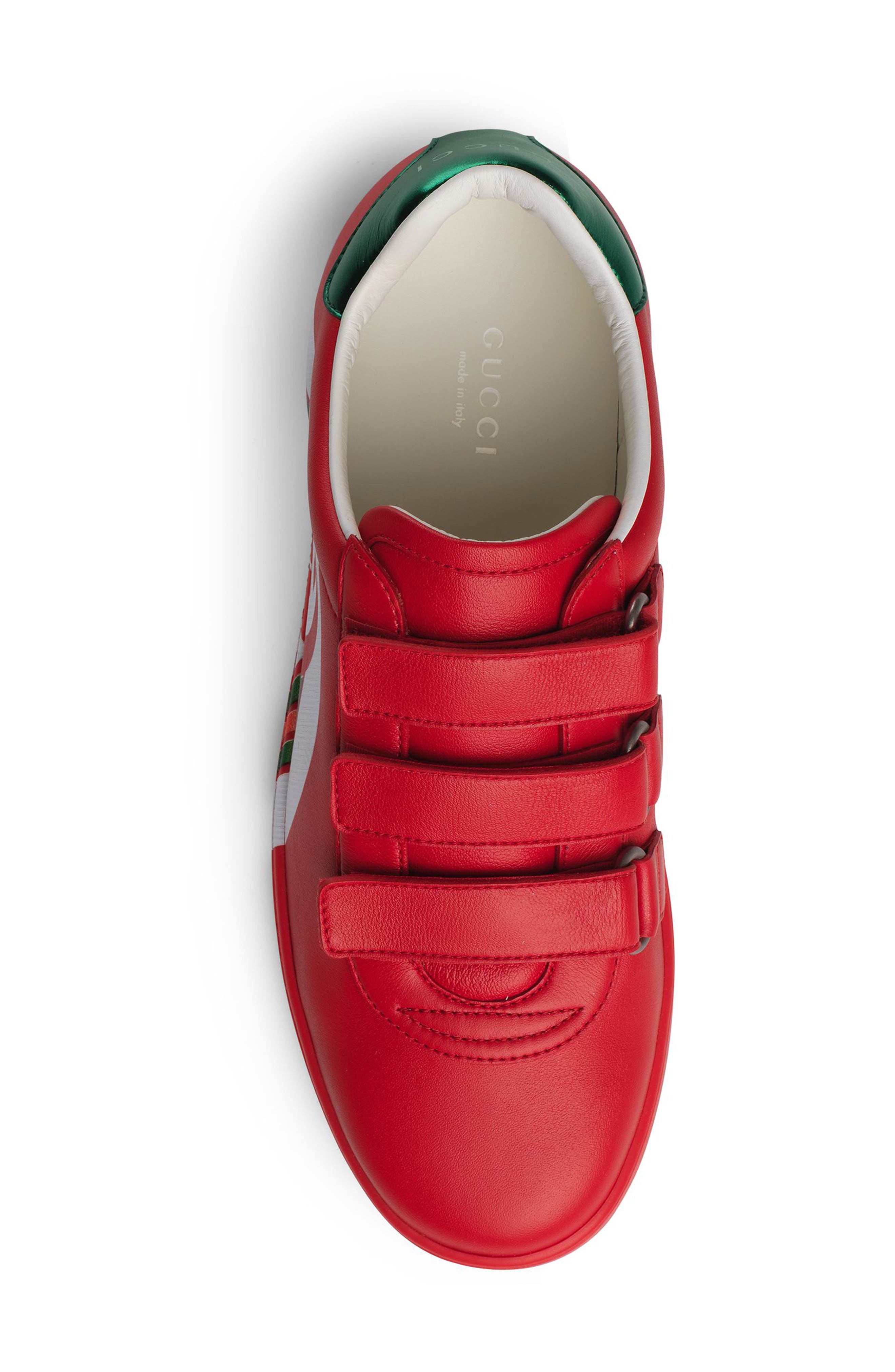 New Ace Sneaker, Alternate, color, RED