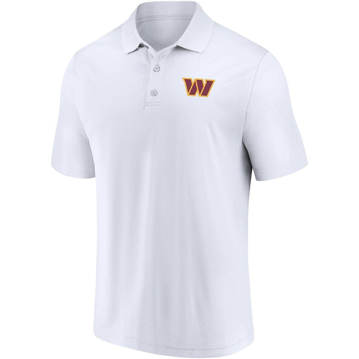Men's Fanatics Branded White Washington Commanders Component Polo - image 2
