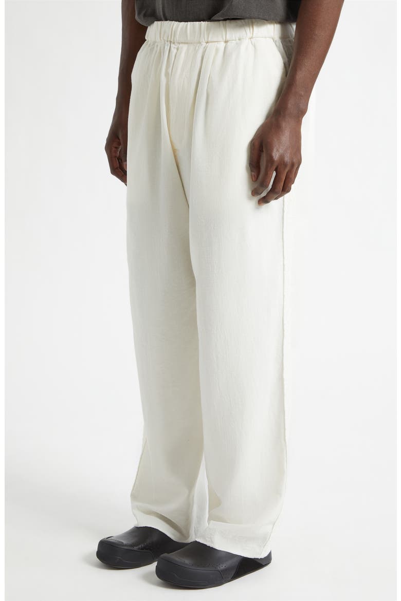 Cotton & Cashmere Pants, Alternate, color, IVORY