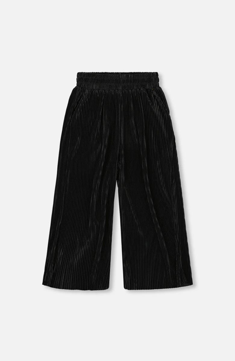 Deux par Deux Wide Leg Pleated Pants, Main, color, 