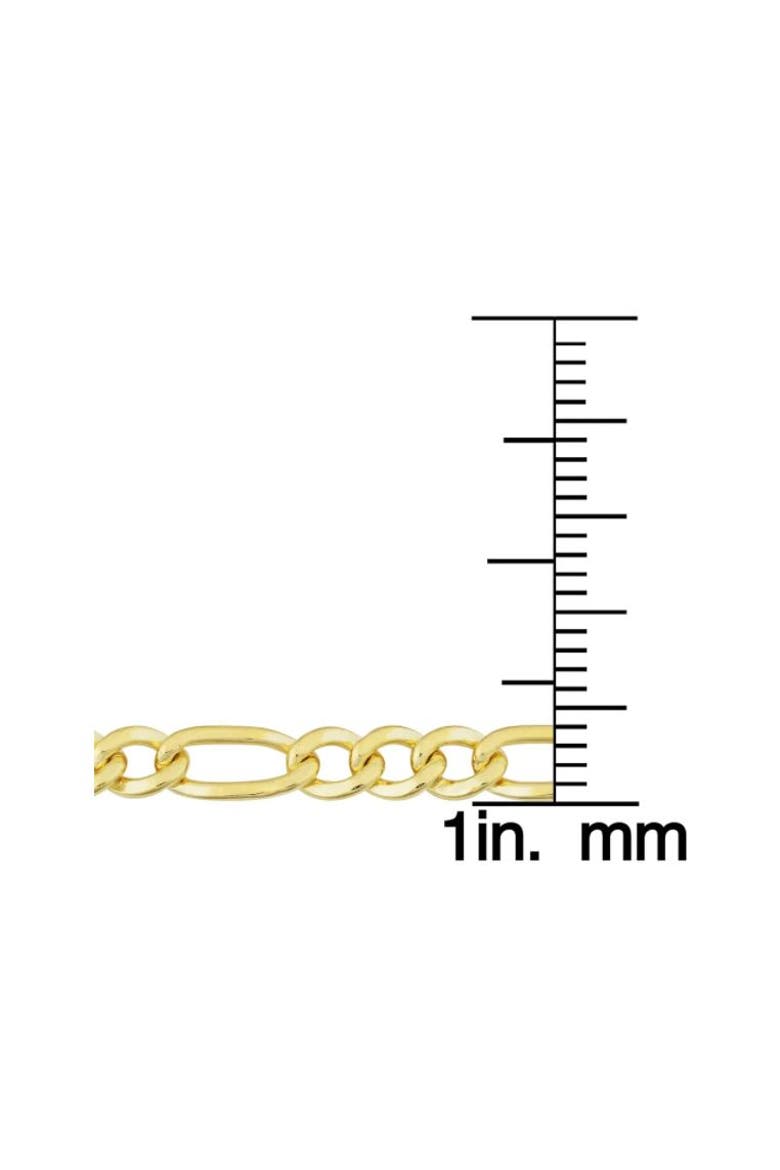 14k Gold-filled Figaro Link Chain Necklace, Alternate, color, 14k Yellow Gold