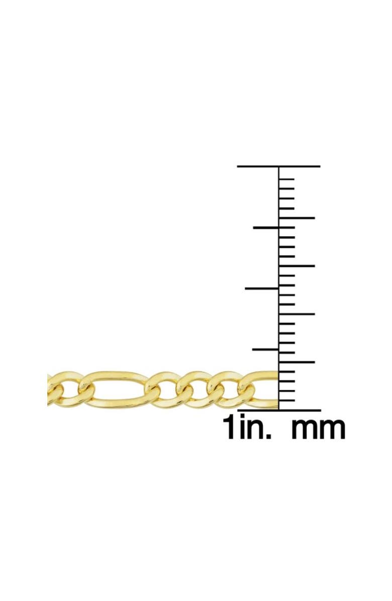Bliss Diamond 14k Gold-filled Figaro Link Chain Necklace, Alternate, color, 14K Yellow Gold