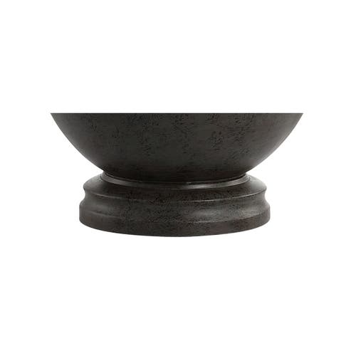 JONATHAN Y JONATHAN Y SOPHIE 26" RESIN LED TABLE LAMP, DARK GRAY