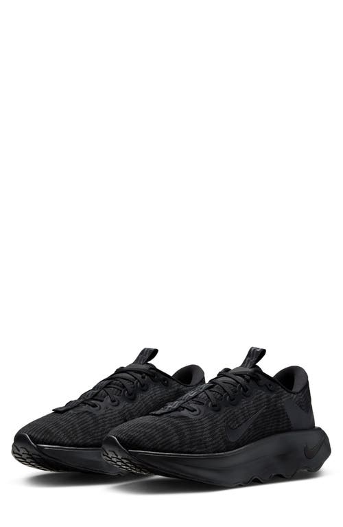 Nike Motiva Walking Sneaker In Black
