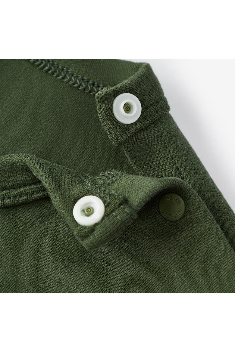 Brushed Long Sleeve T-Shirt, Alternate, color, Dark Green