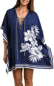 La Blanca Mariner Cover-Up Caftan