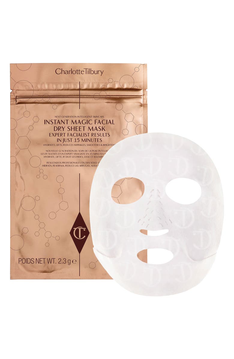 Charlotte Tilbury Instant Magic Facial Dry Sheet Mask, Alternate, color,
