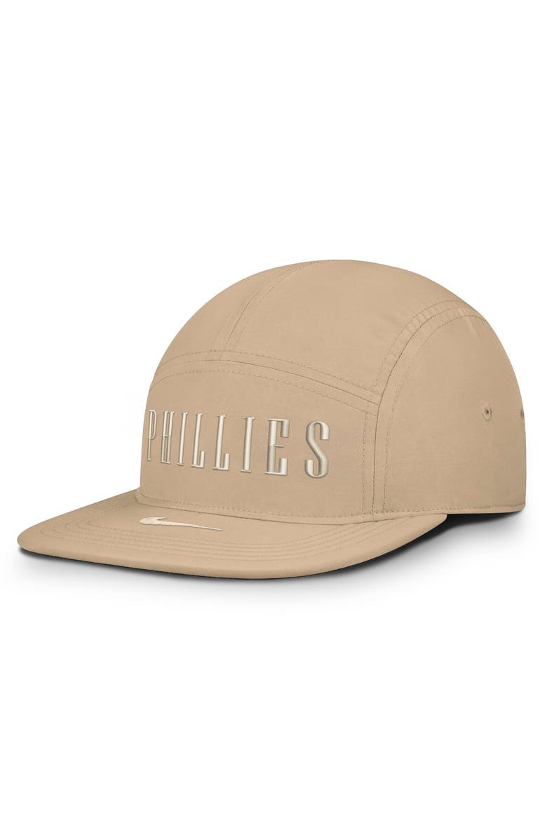 Men's Nike Khaki Philadelphia Phillies Fly Dri-FIT Adjustable Hat, Main, color, Khaki