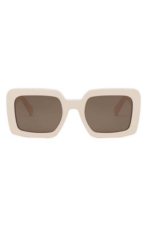 Triomphe 56mm Square Sunglasses