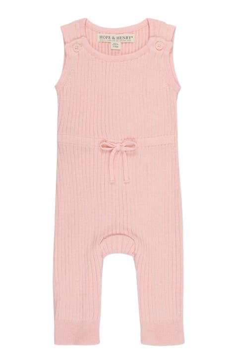 Baby Cinched Waist Sweater Romper, Infant