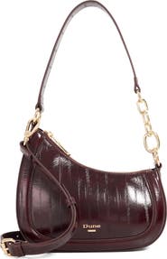 Dune London Direction Leather Shoulder Bag