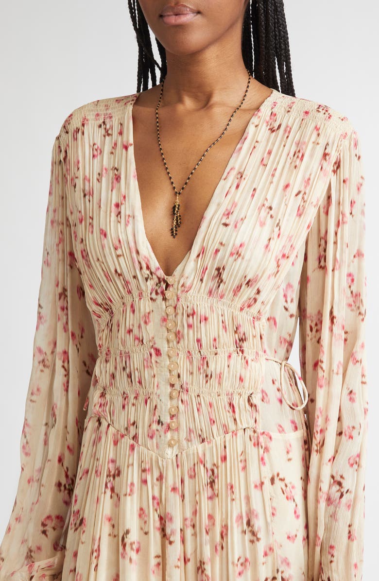 Isabel Marant Long Pendant Necklace, Alternate, color, Black