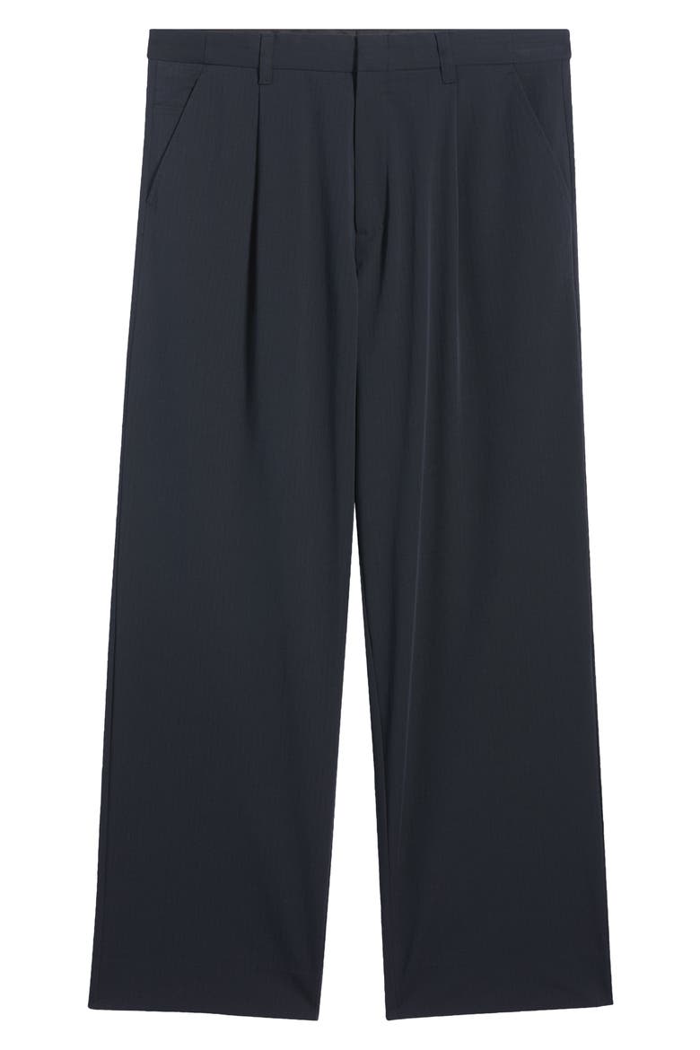 Savalentin Pleated Wide Leg Pants, Alternate, color, SALUTE