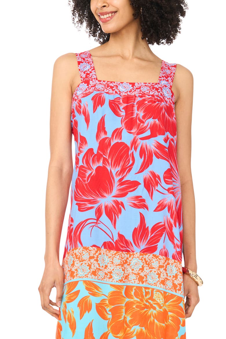 maxi dress thick straps Tiered Tie-Strap Maxi Dress XL