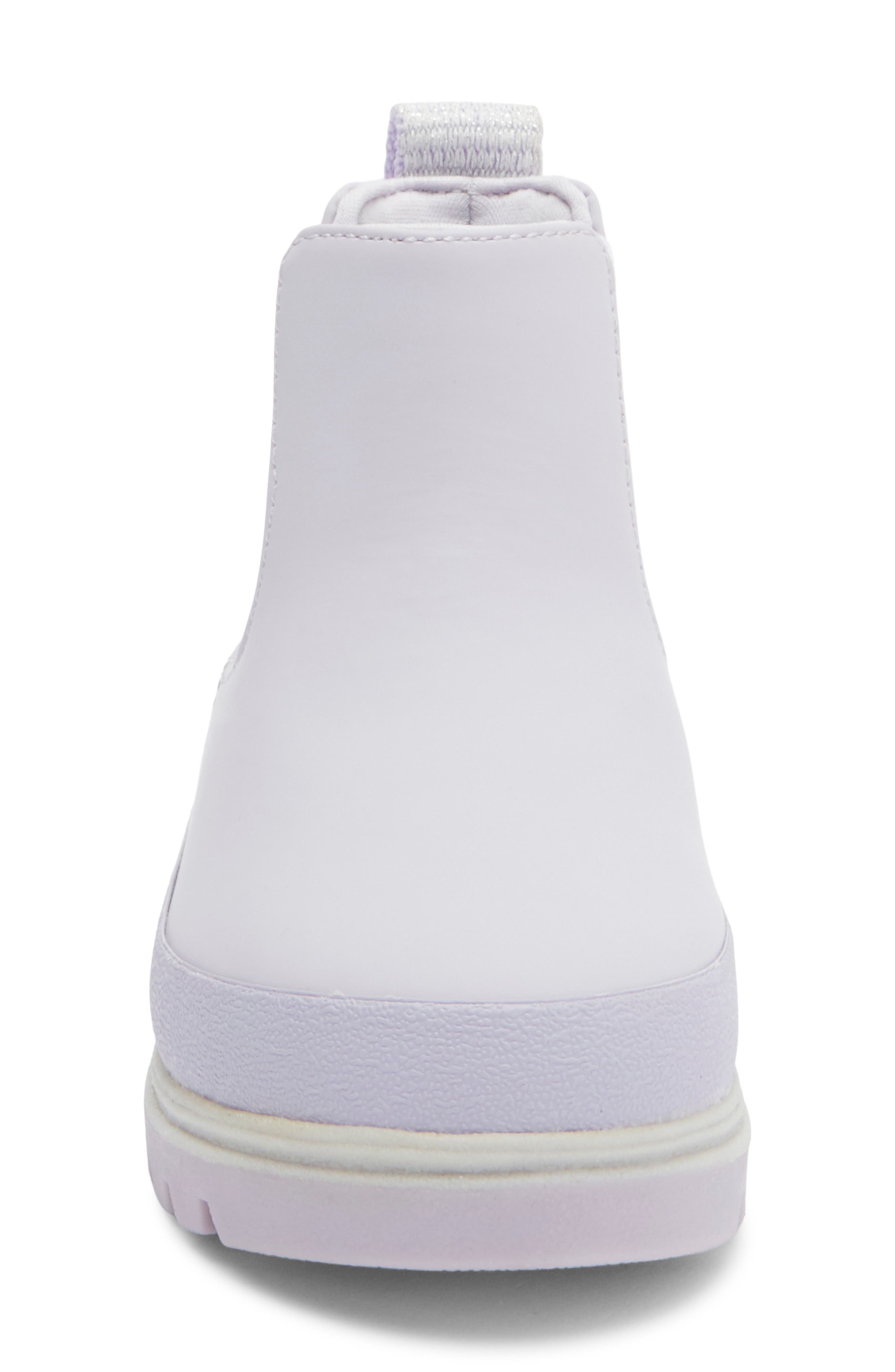 Kids' Kensington Water Resistant Chelsea Boot, Alternate, color, FUTURE PURPLE BLING / PURPLE