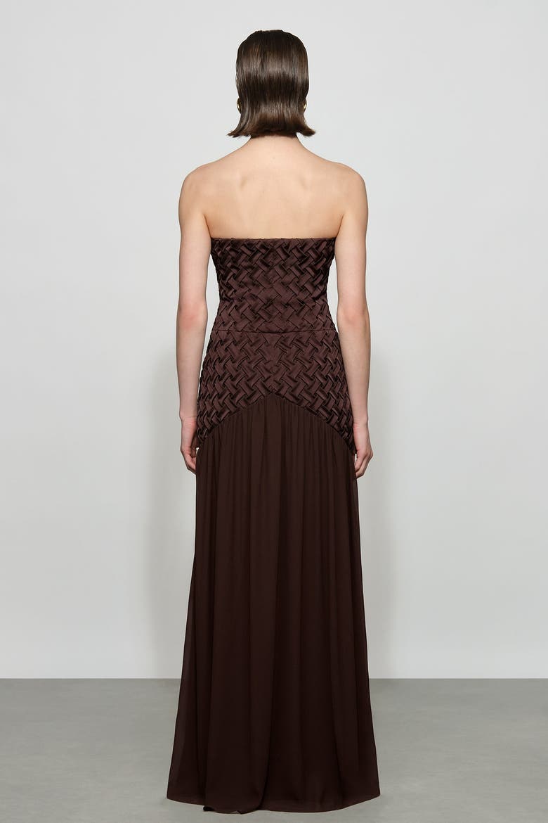 Amara Gown, Alternate, color, Espresso