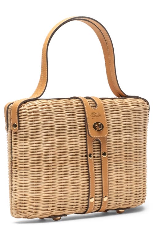 Frances Valentine The Holland Woven Wicker Satchel