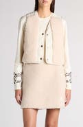 Moncler Faux Shearling Vest