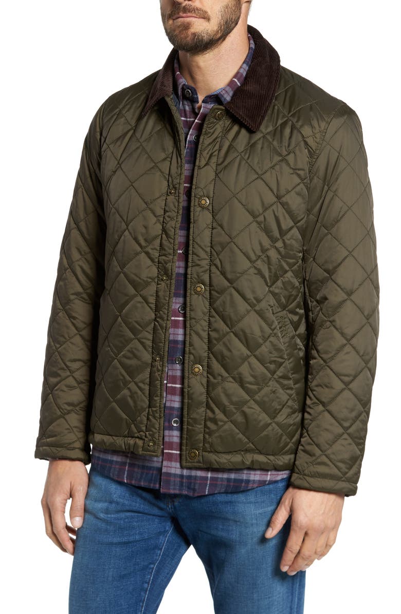Barbour Holme Quilted Water-Resistant Jacket, Main, color, 
