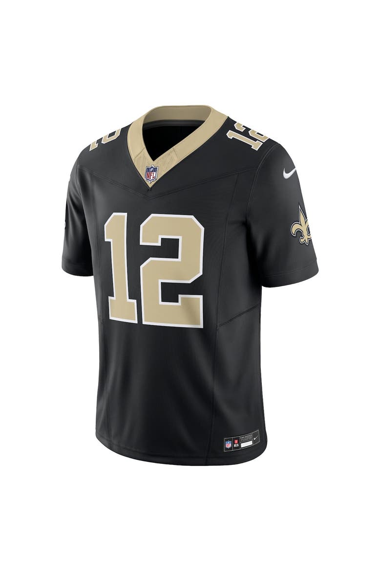 Men's Nike Chris Olave Black New Orleans Saints Vapor F.U.S.E. Limited Jersey, Alternate, color, Black