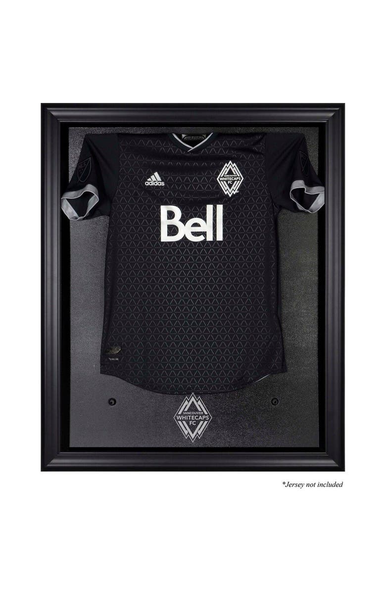 FANATICS AUTHENTIC Vancouver Whitecaps FC Black Framed Team Logo Jersey Display Case, Main, color, 