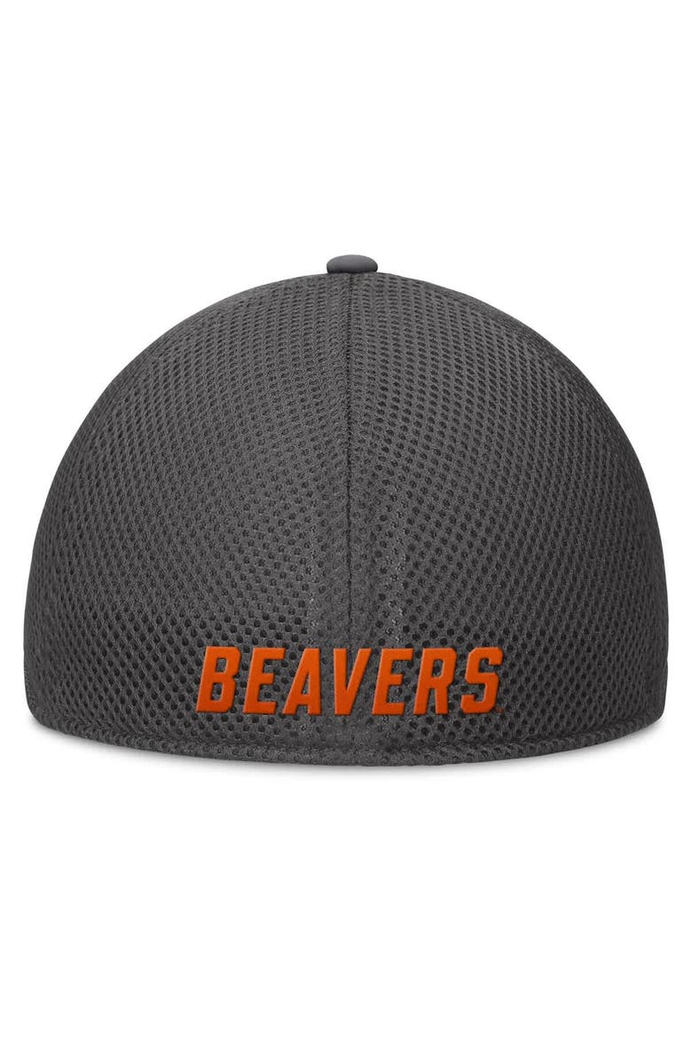 Men's Fanatics Gray Oregon State Beavers Clincher Flex Hat, Alternate, color, Gray