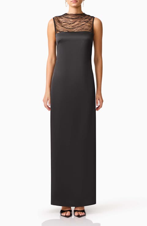 Margot Beaded Sleeveless Gown