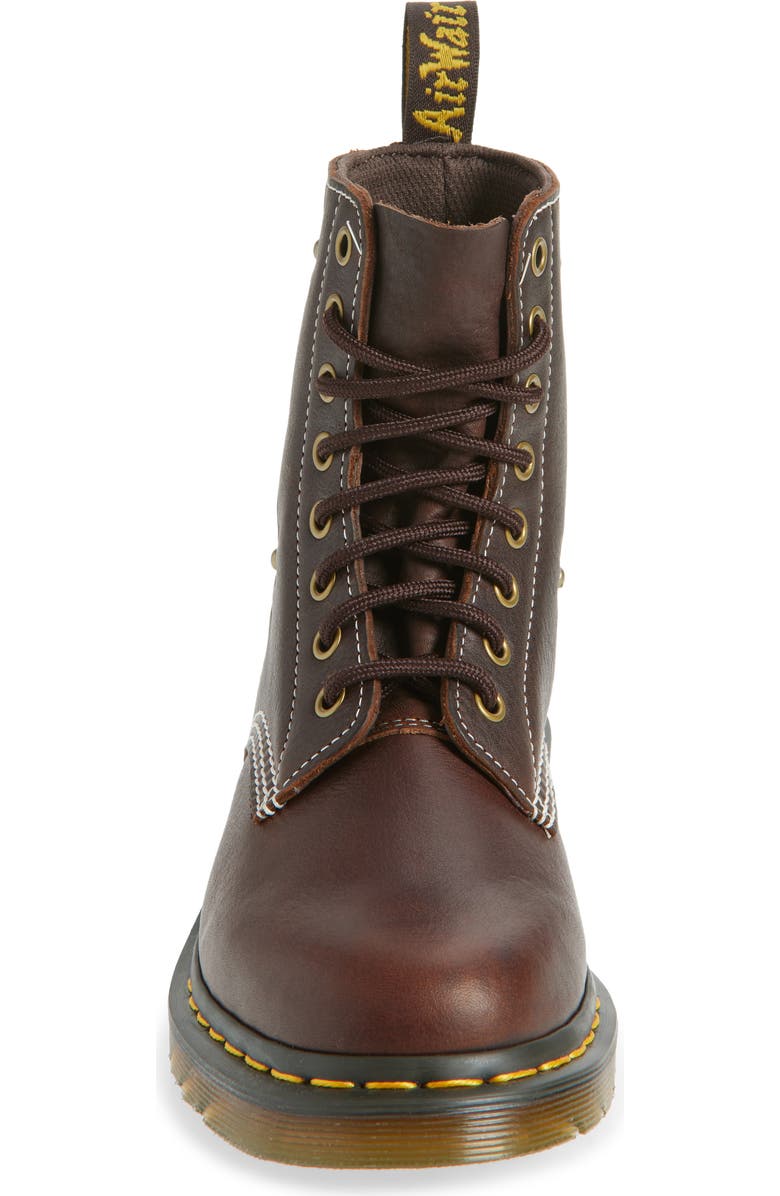 Dr. Martens 1460 Pascal Boot, Alternate, color, Dark Brown