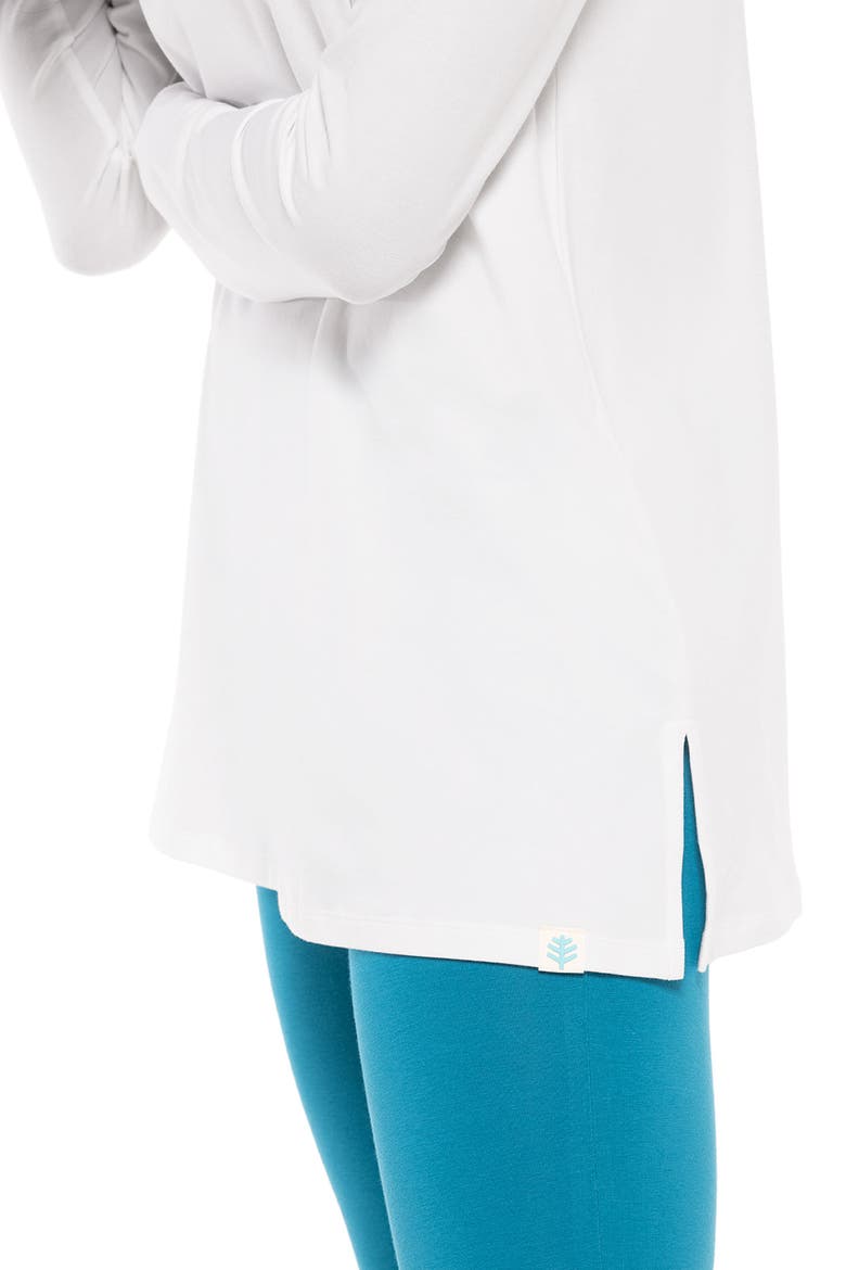 Women's Daybreak Swing Long Sleeve T-Shirt, UPF 50+ Sun Protection, Alternate, color, White