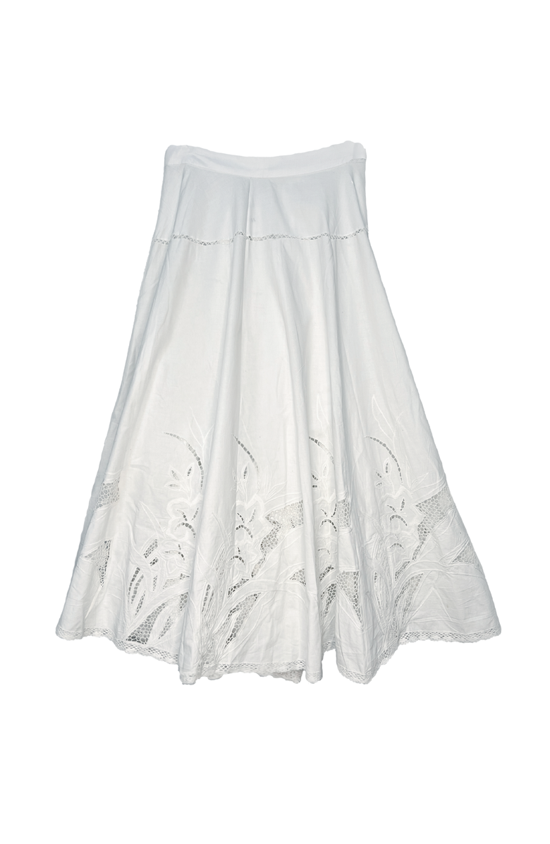BAACAL Augusta Circle Skirt, Main, color, White