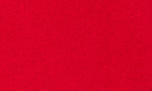 Vince Camuto Contrast Detail V-neck Sweater In Red