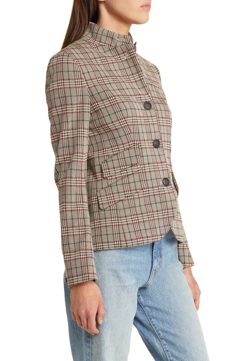 Slade Plaid Blazer, Alternate, color, GREYPLAID