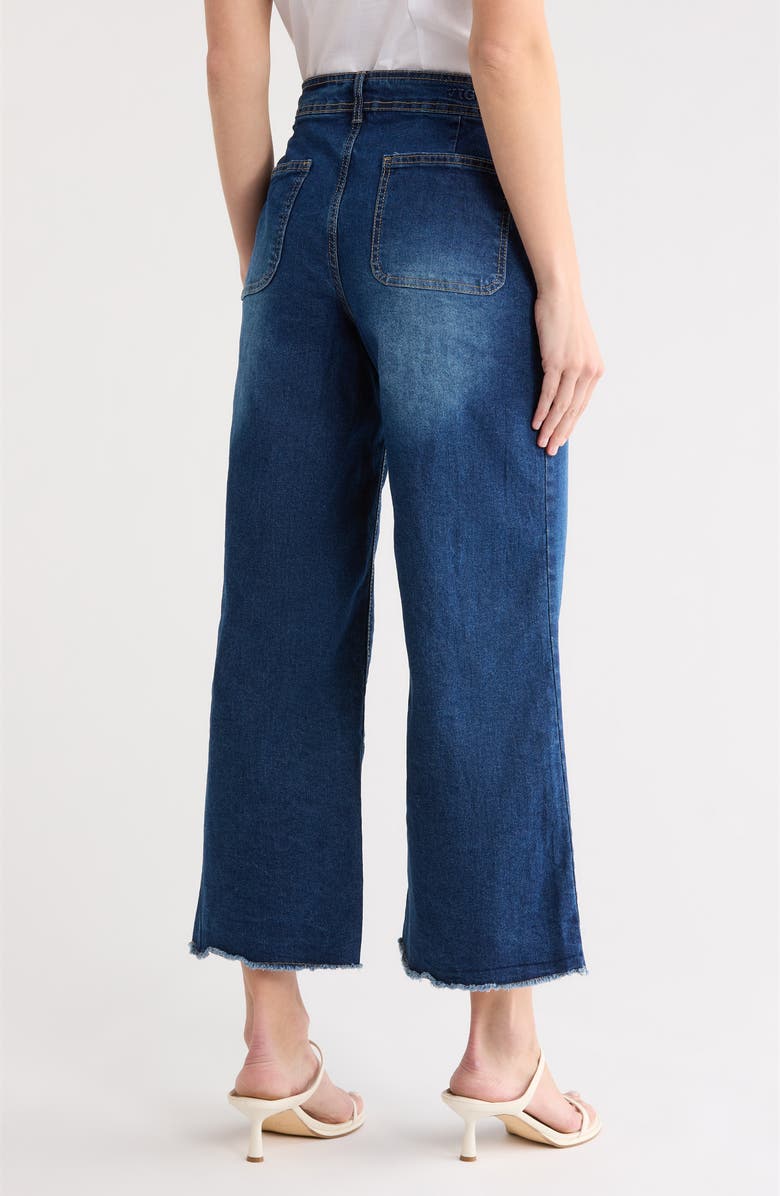 Vigoss Wide Leg Jeans, Alternate, color, Rinse