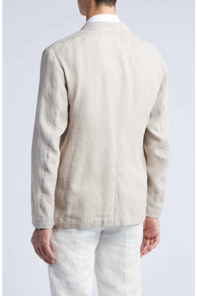 Relaxed Fit Hemp Sport Coat, Alternate, color, PUMICE ROCK