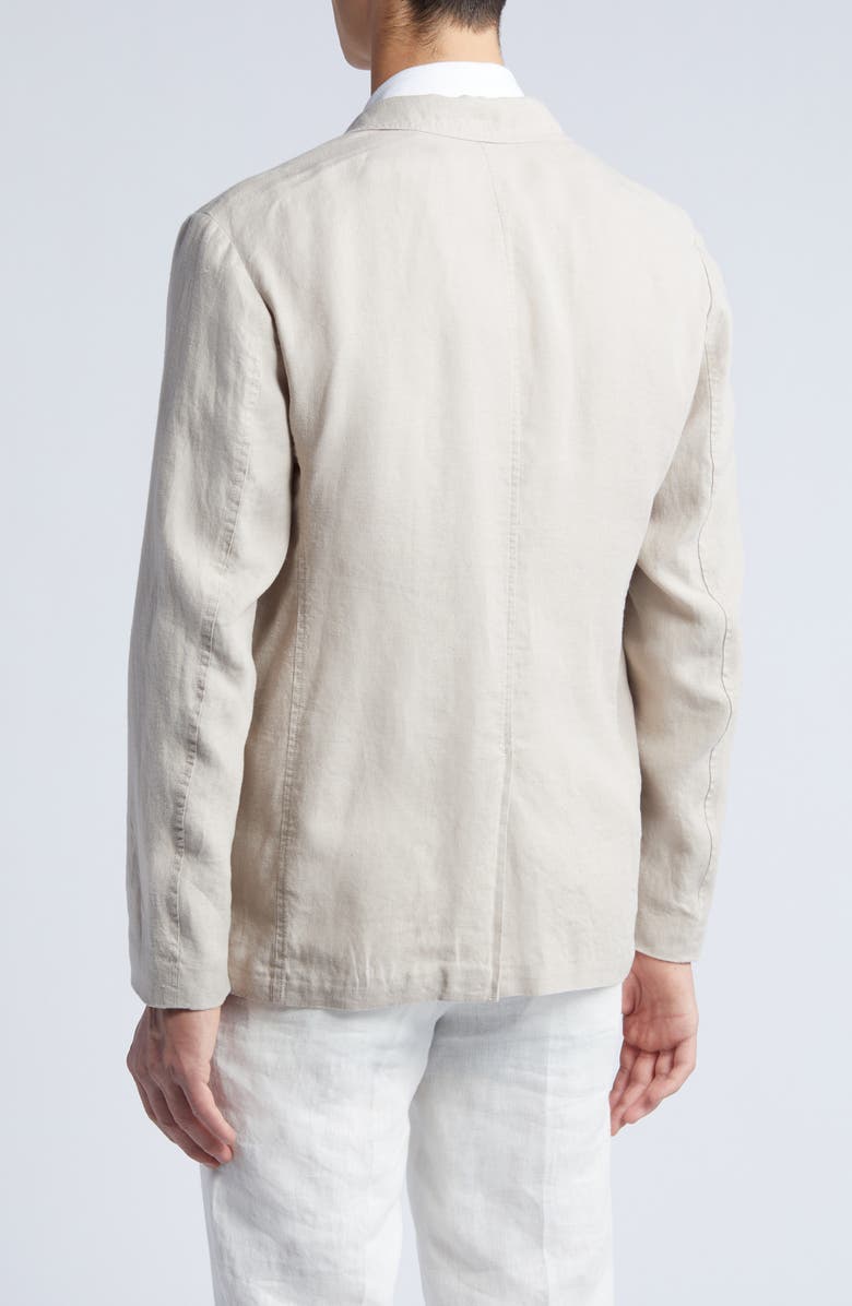 Vince Relaxed Fit Hemp Sport Coat, Alternate, color, Pumice Rock