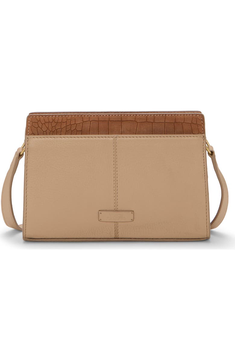 Vince Camuto Tasha Leather Crossbody Bag, Alternate, color, Medium Brown