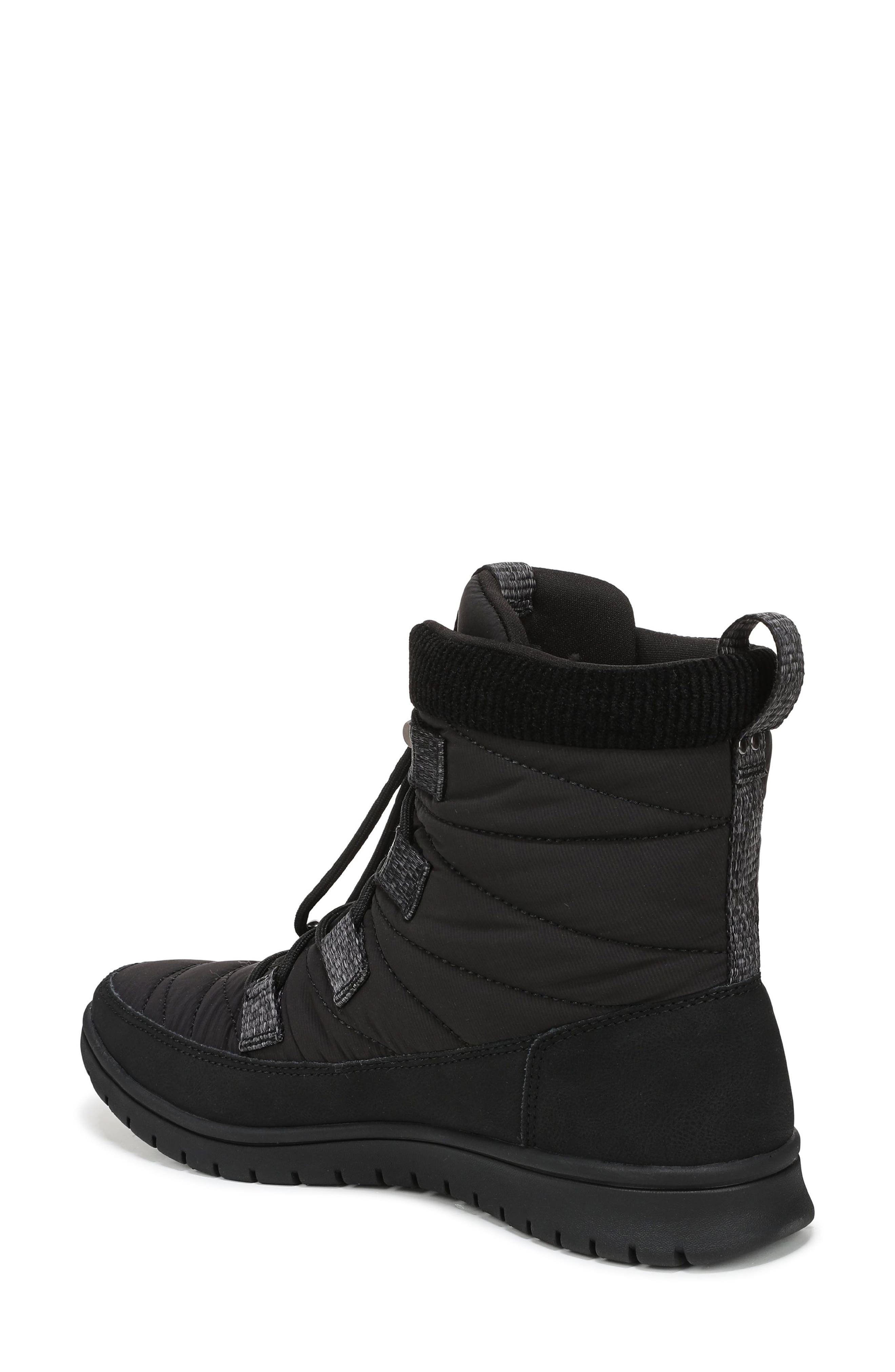 Rykä Sienna Water Repellent Bootie, Alternate, color, Black