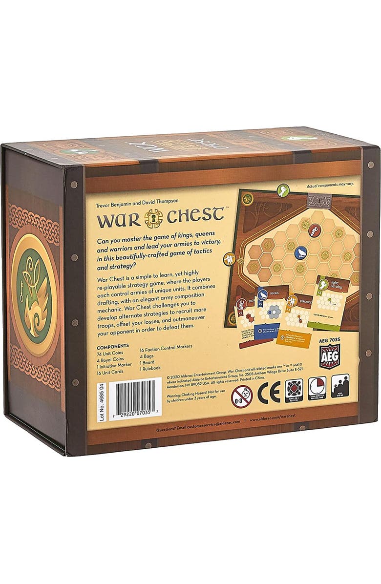 Alderac Entertainment Group (AEG) War Chest Army Strategy Board Game,14+, Alternate, color, 