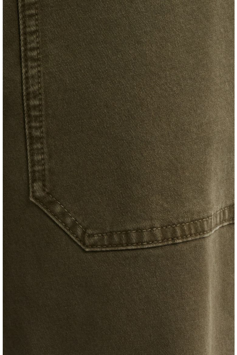Bilie Easy Barrel High Rise Twill Pants, Alternate, color, PINE