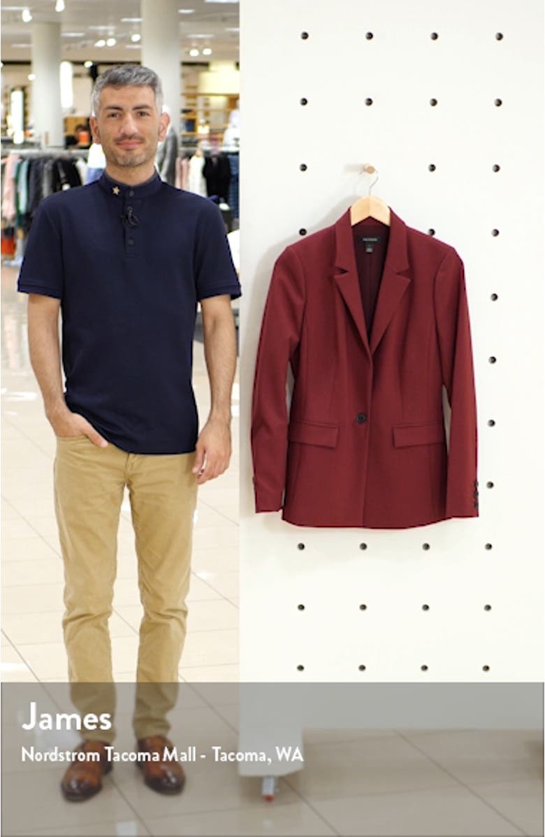 Single Breasted Blazer, sales video thumbnail