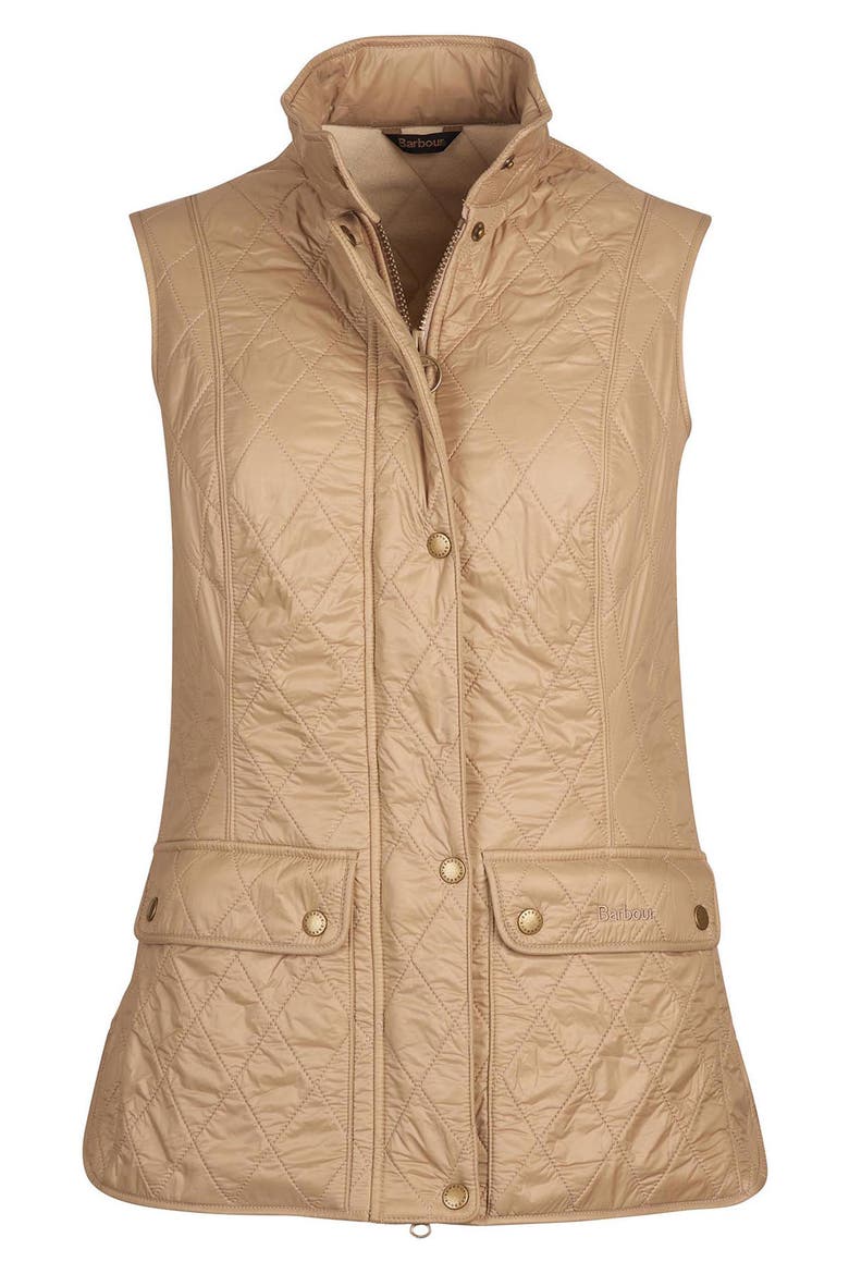 Wray Fleece Lined Nylon Vest, Alternate, color, LIGHT TRENCH