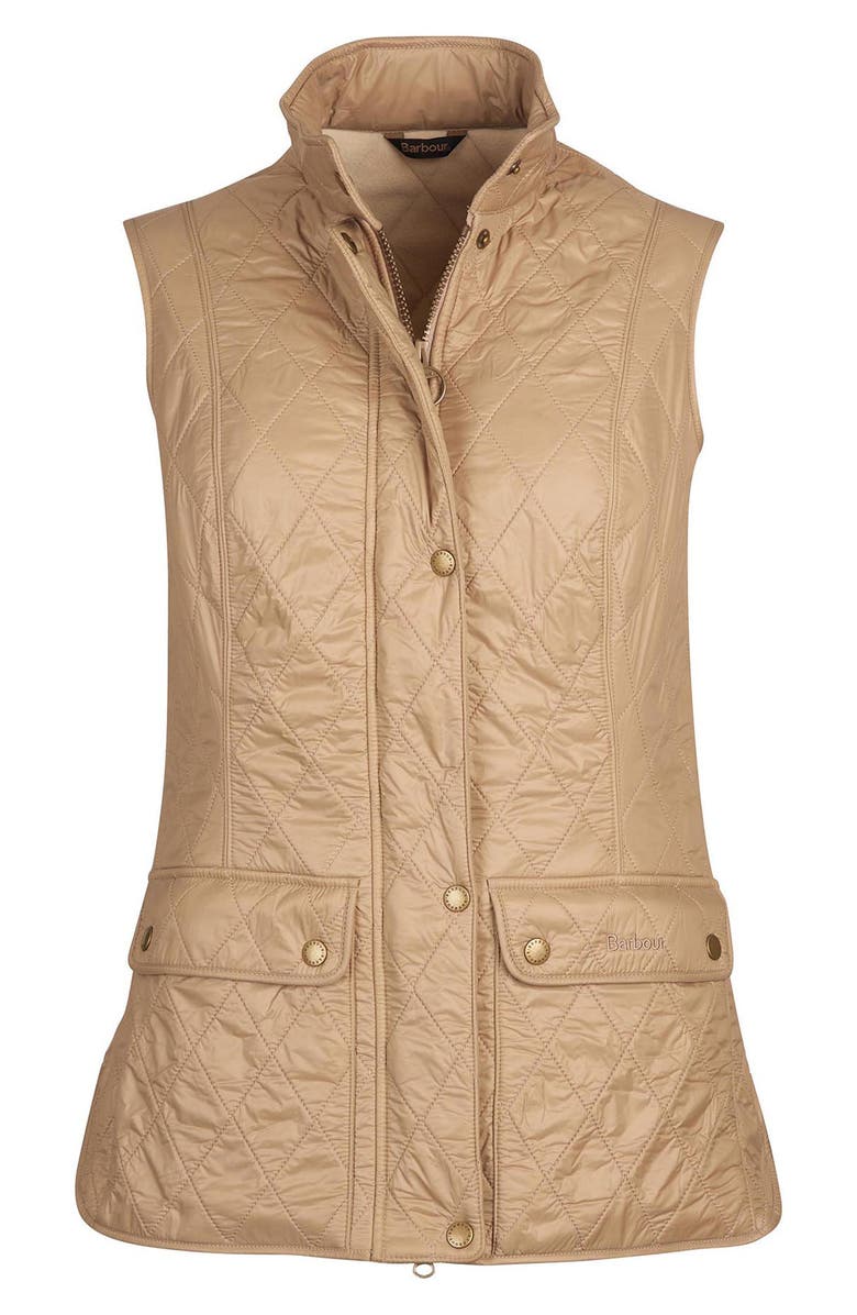 Barbour Wray Fleece Lined Nylon Vest, Alternate, color, 