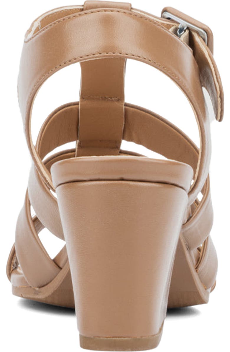 Aquatalia Rebecka Gladiator Sandal, Alternate, color, Caffe