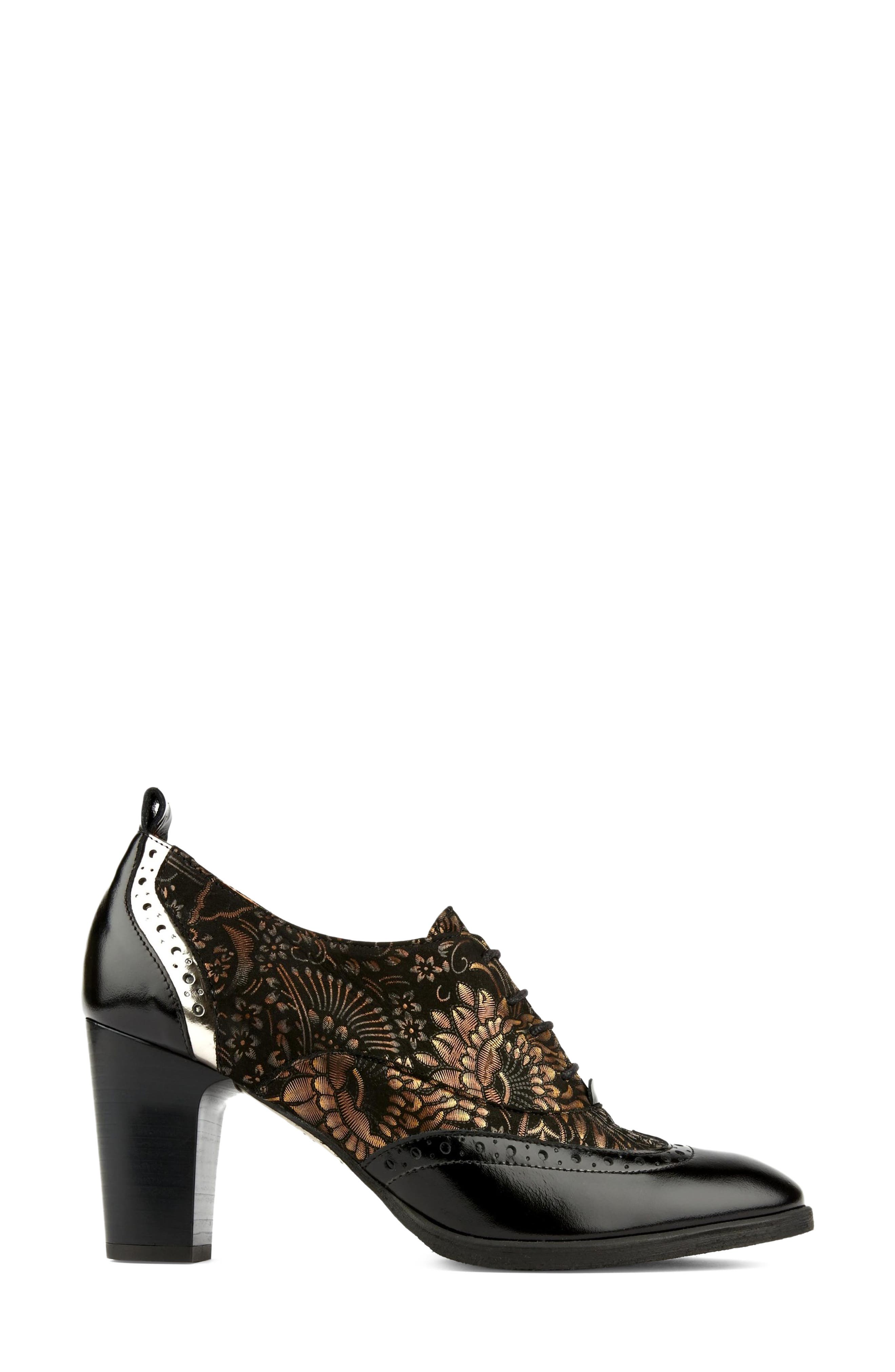 Casino Block Heel Pump, Alternate, color, BLACK
