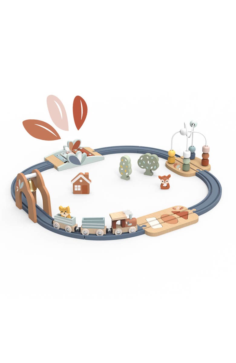 Speedy Monkey Multi-Activity Railway Set, Alternate, color, Multi