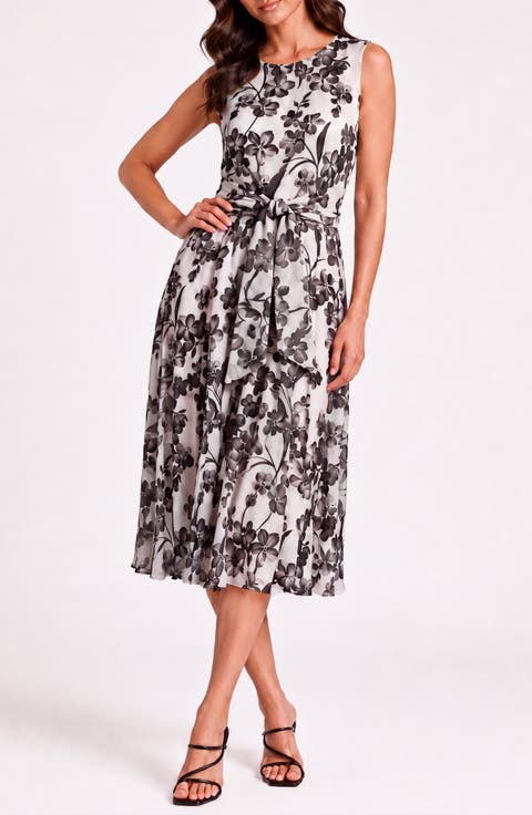 Brooke Tie Waist Midi Dress
