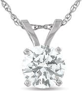 Bliss Diamond 1/2 Carat Solitaire Lab Grown Diamond Pendant 14K Gold